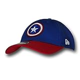 Captain America Red Blue 39Thirty Baseball Cap