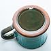 Coffee Mug, Japanese Mug (2.2 x 2.8 in. 6.8 Ounces (Turquoise blue))