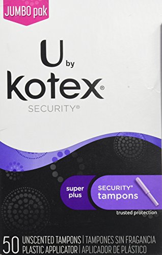 U By Kotex Security Super Plus Tampons Unscented 50 Count Buy Online In Angola At Angola Desertcart Com Productid
