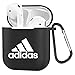 Punswan for Airpods 1&2 Case, Cute 3D Luxury Character Soft Silicone Stylish Cover, Sport Fun Cool Keychain Style Design Skin, Cases with Lanyard Chain,for Girls Kids Boys Men Air pods (Black Adi)