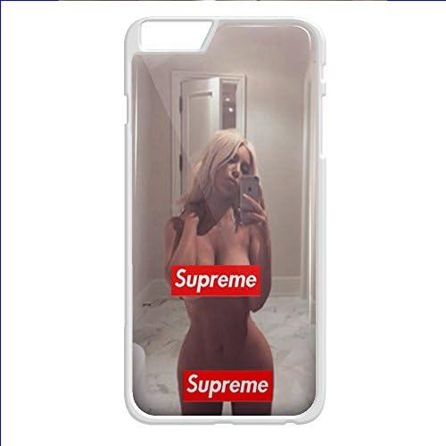 Supreme Kim Kardashian for iPhone 6 Plus White Case