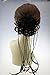 Merrylight Scrunchie Hair Extension Ponytail Synthetic Messy Bun Hair Piece (Black-1)