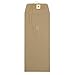 JAM PAPER #10 Business Premium Envelopes with Button and String Closure - 4 1/8 x 9 1/2 - Brown Kraft Paper Bag - 25/Pack