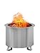 Double Flame Patio Fire Pit | Wood-Burning, Smoke-less, Portable, Stainless Steel Fire Pit for Backyard | Made in America primary