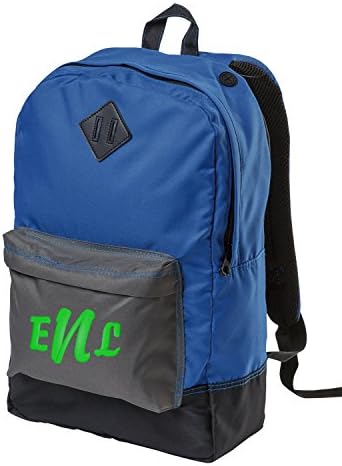 Retro Backpack by All About Me Company | Personalized Monogram/Name Book Bag - Customize Your Bag Royal