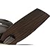 Hunter Fan Company, 51082, 42 inch Newsome Premier Bronze Low Profile Ceiling Fan with LED Lights and Pull Chain