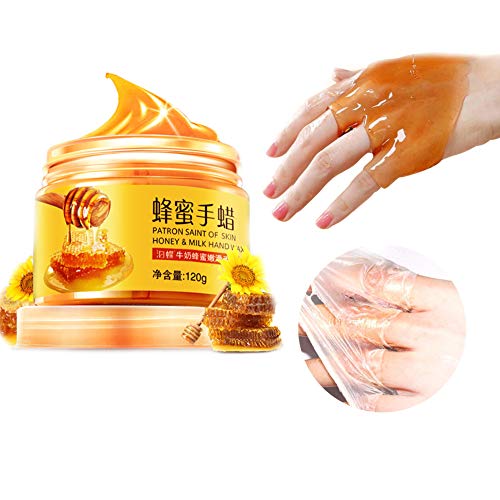 Ofanyia Honey Paraffin Wax Hand Mask Hand Care Moisturizing Whitening Exfoliating Calluses Hand Film Hand Cream