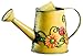 Decorative Sunflower & Ladybug Metal Watering Can (Vol: 4 Cups) | Small Yellow Watering Can | Garden Décor Housewarming Gift for Mother Women Friends Gardeners