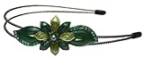 Crystal Flower Headband YY86801-6green