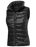 MBE Women's Super lightweight Goose Down Packable Outdoor Puffer Vest
