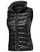 MBE Women's Lightweight 90% Goose Down Packable Outdoor Puffer Vest