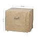 BALI OUTDOORS Square Durable Brown Fire Pit Cover, 28.7'' x 28.7'' x 23.6''