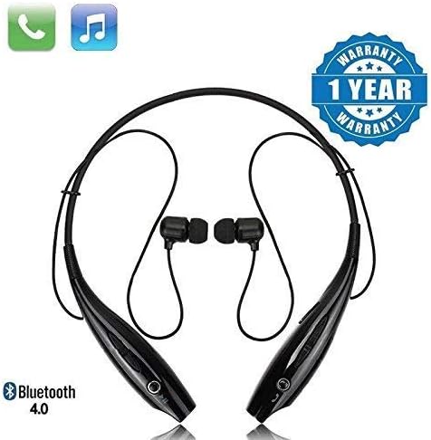 esuav HBS-730 Bluetooth Stereo Sports Headset Compatible with Xiaomi, Lenovo, Apple, Samsung, Sony, Oppo, Gionee, Vivo Smartphones(Multicolour)
