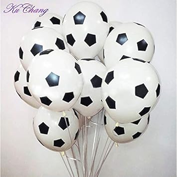 Partymane Soccer Football Party Balloons Latex Balloons For