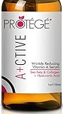Premium Retinol Serum - ACTIVE - Best for Anti-Wrinkle with Sea Kelp, Astaxanthin, Hyaluronic Acid, Sodium PCA and Collagen for Women and Men (1oz)