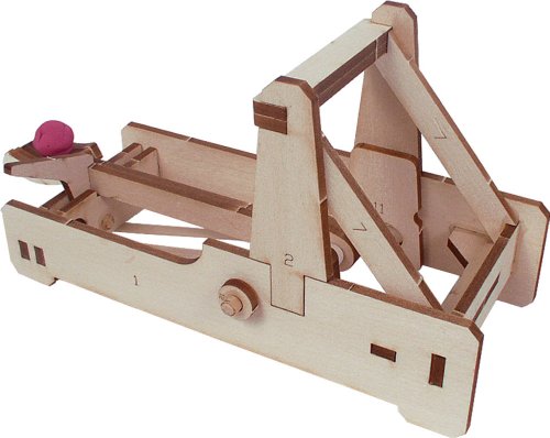 Pitsco Laser-Cut Basswood Catapult Kit (Individual Pack)