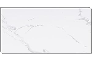 Dumawall+ Waterproof Wall Tiles, Easy-to-Install, Tongue & Groove System, UV Resistant, Strong & Durable | No Grouting, Cut with Hand Tools, Santorini Marble