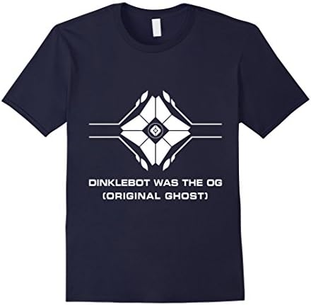 Men's Dinklebot was the OG Original Ghost Shirt 2XL Navy