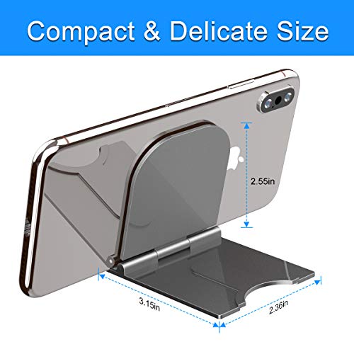 Cell Phone Stand 4 Pack Phone Holder Adjustable Foldable Tablet Stand Compatible with iPhone 11/11 Pro/11 Pro Max/Xs MAX/XR/XS/X Galaxy S10/S9/S9 Plus/Note 9 Google Pixel and More