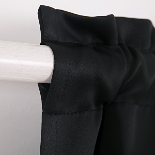 image for Deconovo Rod Pocket Curtains Blackout Room Darkening Curtains for Dini