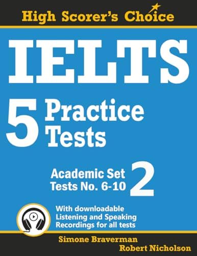 IELTS 5 Practice Tests, Academic Set 5: Tests No. 21-25 (High