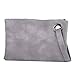 Evening and daily casual clutch bag (gray)