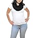 Family First Nursing Scarf for Breastfeeding and Organic Bamboo Nursing Pads (8 pack) Ideal Baby Shower Gift - Onyx