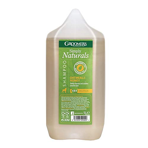 groomers oatmeal and honey shampoo