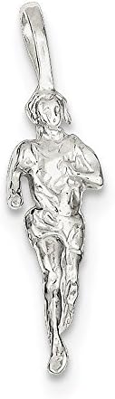 Sterling Silver Runner Pendant