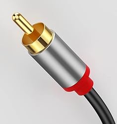 Accessonico 3.5mm to RCA Y AUX Cord Adapter