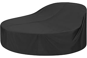 90 Inch Heavy Duty Daybed Cover Outdoor Round Canopy Sofa Patio Furnitures Anti-uv