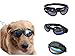 Top-Elecmart Pet Glasses Dog Sunglasses Dog Glasses Golden Retriever Samoyed Sunglasses Goggles Big Dog Eye Wear Protection (Black)