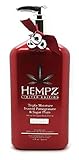 Hempz Triple Moisture Frosted Pomegranate & Sugar Plum Herbal Body Moisturizer - 17oz