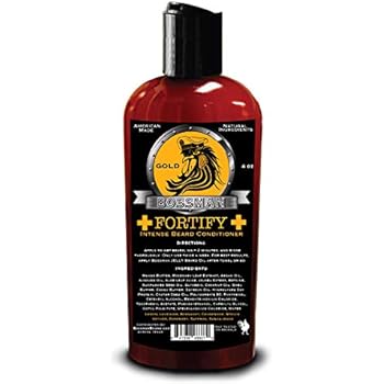fortify conditioner bossman moisturize intense beard thicken protect grow gold