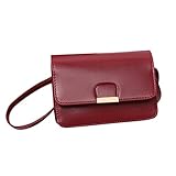 Clearance!! FDelinK Women's Faux Leather Crossbody