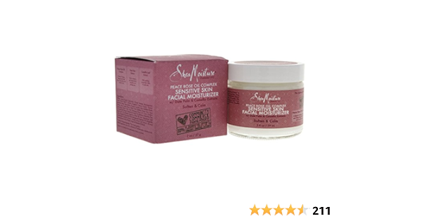 shea moisture sensitive skin facial moisturizer