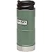 Stanley Classic One Hand Vacuum Mug, Hammertone Green, 20 OZ / 0.59 L
