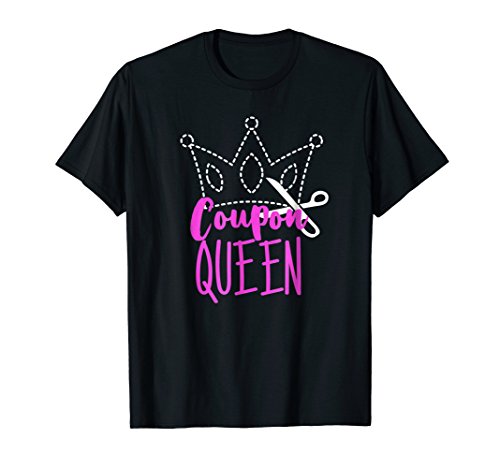 Funny Coupon Queen T-shirt Couponing Shirt
