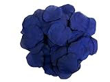 AIEDE 2000 Silk Rose Petals Wedding Decorations Bulk Supplies - Navy Blue