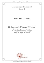 De la part de Jésus de Nazareth