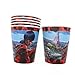 Ladybug Party Supplies Set 77Pcs Complete Birthday Party Decorations Supply Pack for 10 Children Kids