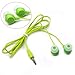 RHX 5x New In-Ear 3.5mm Earbud Earphone Headset For iphone MP3 MP4 Player PSP PDA PC