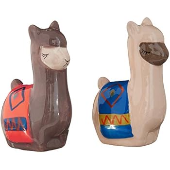 Boston Warehouse Salt&Pepper Set, Llama