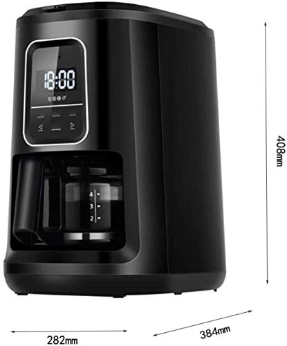 1yess Haushalt Americano Cafe Maschine Auto DIY Drip Kaffeemaschine Herd Haupttee Pot 0,6 L Auto aus, weiß (Farbe, bla – Bild 8