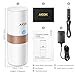 Portable Single Serve Coffee Maker, 2 in 1 Coffee Machine for for Most Single Cup Pods including K-Cup Pods, With Reusable K Cup Filter, Rechargeable Battery, Perfect for Camping, Travel