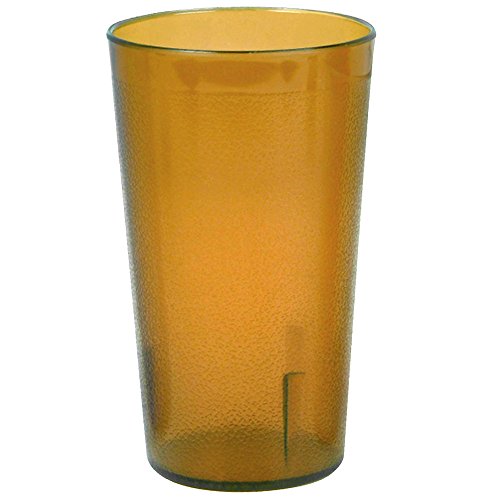 32 oz. Pebbled Plastic Tumbler 12/Pack - Amber