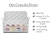 DuraCasa Cupcake Carrier | Cupcake Holder | Store up to 24 Cupcakes or 2 Large Cakes | Stacking Cupcake Storage Container | Cupcake, Cookie, or Cake Dessert Carrier (White)