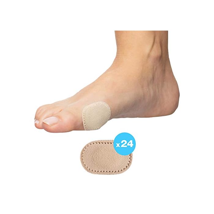 ZenToes Bunion Cushions Waterproof and Odor Resistant Toe and Foot Protector Pads