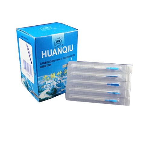 Accupuncture Needles 0.20mm x 25mm Blue