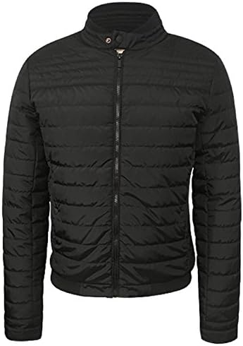 Quilted Fashion Jacket for Men, Repair Men Clothing Jacket (7267) (Medium)
